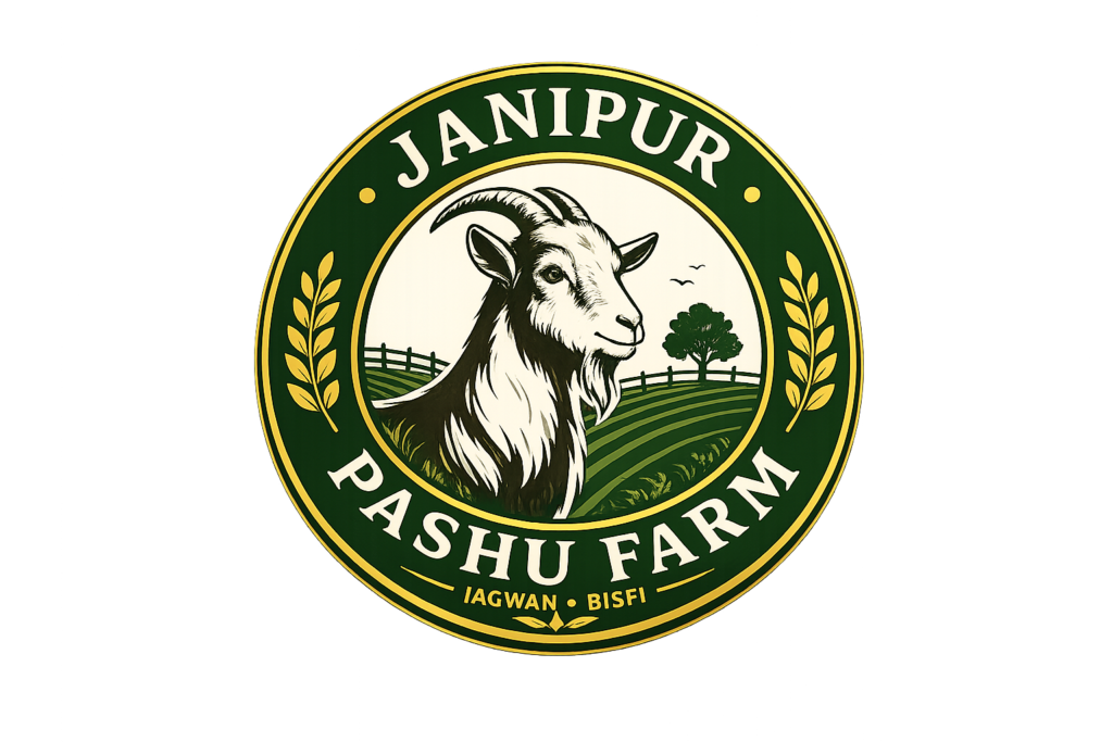 Janipur Pashu Farm goat farm in Bisfi Madhubani